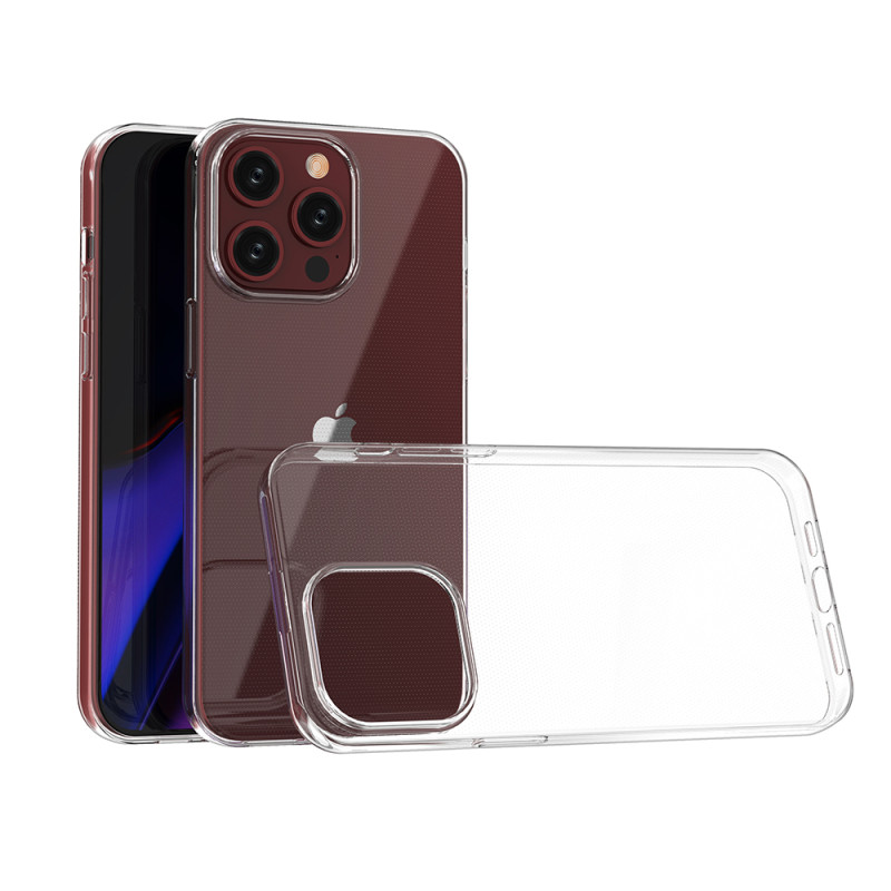 iPhone 15 Pro Max dėklas iš Ultra Clear serijos, skaidrus iPhone 15 Pro Max dėklas iš Ultra Clear serijos, skaidrus