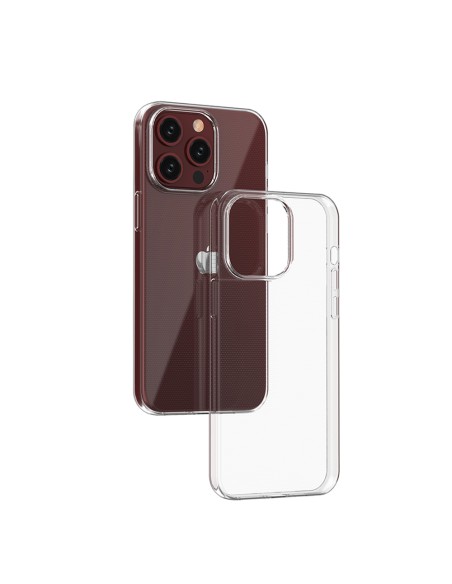 iPhone 15 Pro Max dėklas iš Ultra Clear serijos, skaidrus iPhone 15 Pro Max dėklas iš Ultra Clear serijos, skaidrus