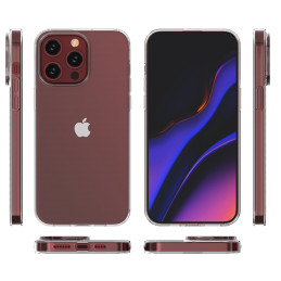 iPhone 15 Pro Max dėklas iš Ultra Clear serijos, skaidrus