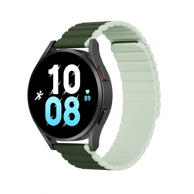Universalus magnetinis dirželis Samsung Galaxy Watch 3 45mm / S3 / Huawei Watch Ultimate / GT3 SE 46mm Dux Ducis dirželi...