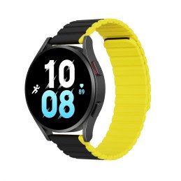 Universalus magnetinis dirželis Samsung Galaxy Watch 3 45mm / S3 / Huawei Watch Ultimate / GT3 SE 46mm Dux Ducis dirželi...