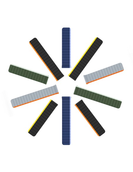 Universalus magnetinis dirželis Samsung Galaxy Watch 6 Pro / 6/ 6 Classic / 5 Pro / 5/ 5 Classic Dux Ducis dirželis (20 ...