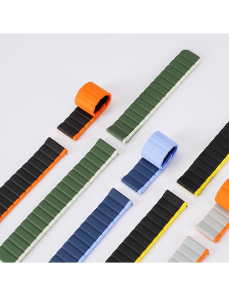 Universalus magnetinis dirželis Samsung Galaxy Watch 6 Pro / 6/ 6 Classic / 5 Pro / 5/ 5 Classic Dux Ducis dirželis (20 ...