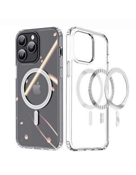 Dėklas skirtas iPhone 15 Pro su MagSafe Dux Ducis Clin - skaidrus