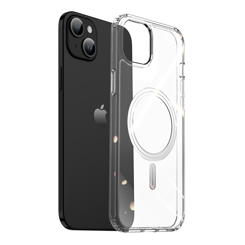 Dėklas iPhone 15 Plus su MagSafe Dux Ducis Clin - skaidrus Dėklas iPhone 15 Plus su MagSafe Dux Ducis Clin - skaidrus