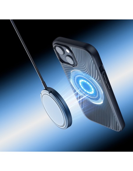 Šarvuotas dėklas iPhone 15 Plus su MagSafe Dux Ducis Aimo Mag - juodas Šarvuotas dėklas iPhone 15 Plus su MagSafe Dux Ducis Aimo Mag - juodas