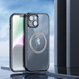 Dux Ducis Aimo Mag šarvuotas dėklas su MagSafe iPhone 15 - juodas