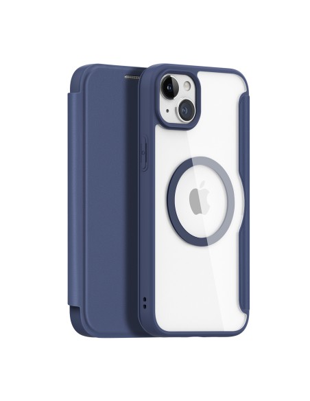 Dux Ducis Skin X Pro magnetinis atverčiamas dėklas su MagSafe, skirtas iPhone 15 – mėlynas Dux Ducis Skin X Pro magnetinis atverčiamas dėklas su MagSafe, skirtas iPhone 15 – mėlynas