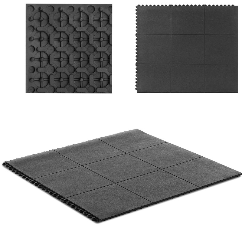 Ergonomiškas nuovargio kilimėlis darbui stovint 940 x 940 x 16 mm