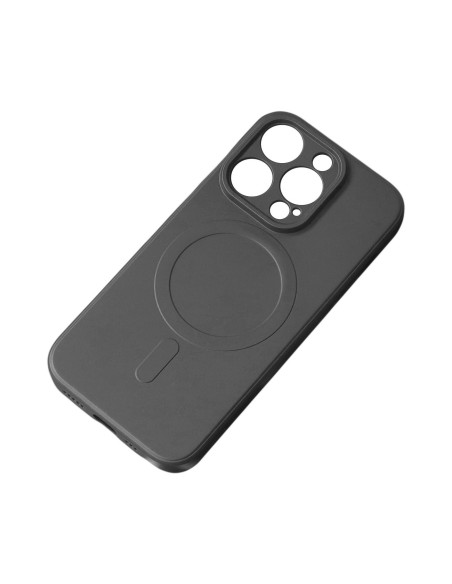 iPhone 14 Pro Max silikoninis dėklas Magsafe magnetinis silikoninis dėklas – juodas iPhone 14 Pro Max silikoninis dėklas Magsafe magnetinis silikoninis dėklas – juodas