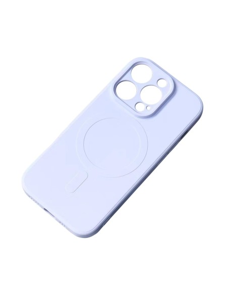 Magnetinis iPhone 13 Pro Max silikoninis dėklas Magsafe - šviesiai mėlynas Magnetinis iPhone 13 Pro Max silikoninis dėklas Magsafe - šviesiai mėlynas