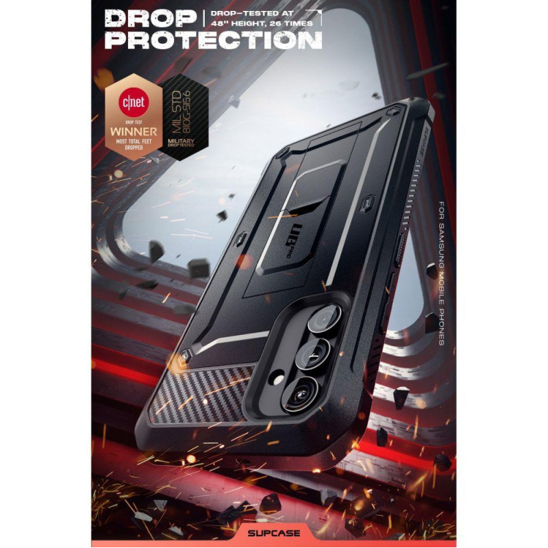 Unicorn Beetle Pro Supcase dėklas, skirtas Samsung Galaxy A34 5G - juodas