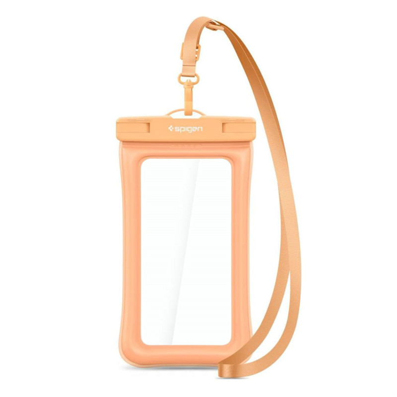 Spigen Aqua Shield A610 vandeniui atsparus dėklas, plūduriuojantis ant vandens - oranžinis