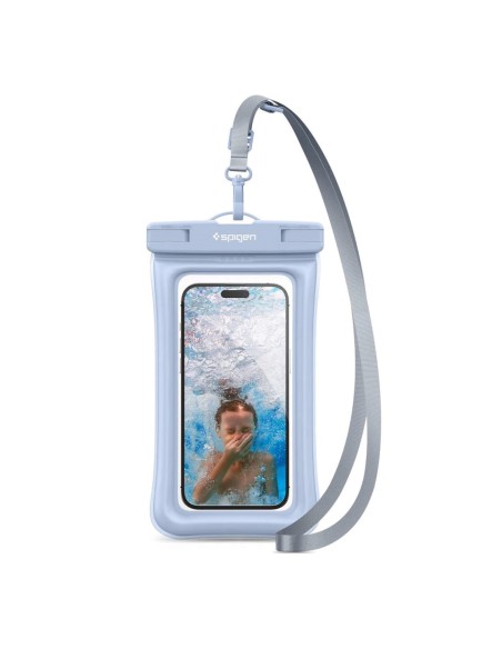 Spigen Aqua Shield A610 vandeniui atsparus dėklas, plūduriuojantis ant vandens – mėlynas Spigen Aqua Shield A610 vandeniui atsparus dėklas, plūduriuojantis ant vandens – mėlynas