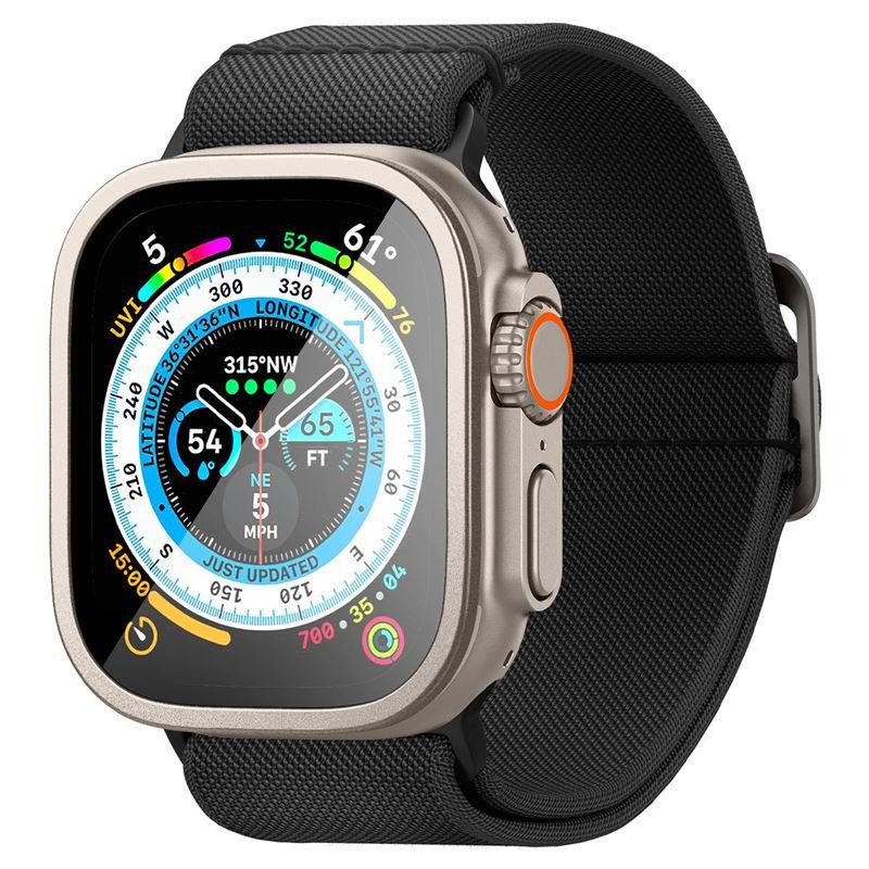 Spigen Glas.tR Slim Pro grūdintas stiklas, skirtas Apple Watch Ultra (49 mm) - smėlio spalvos