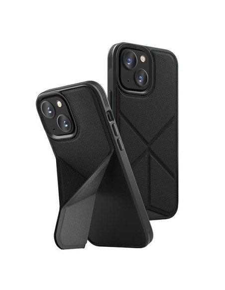 UNIQ Transforma Magclick įkrovimo dėklas iPhone 14 Plus - juodas UNIQ Transforma Magclick įkrovimo dėklas iPhone 14 Plus - juodas