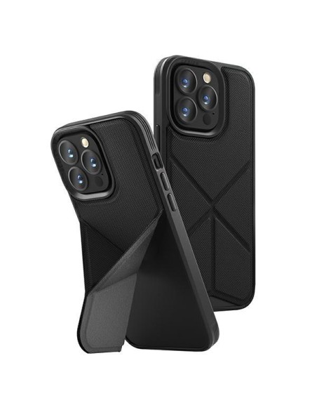 UNIQ Transforma Magclick įkrovimo dėklas, skirtas iPhone 14 Pro Max - juodas UNIQ Transforma Magclick įkrovimo dėklas, skirtas iPhone 14 Pro Max - juodas