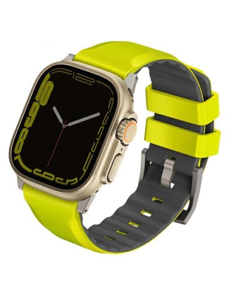 UNIQ Linus Airosoft silikoninis dirželis, skirtas Apple Watch 1/ 2/ 3/ 4/ 5/ 6/ 7/ 8/ SE/ SE2/ Ultra 42/ 44/ 45/ 49mm – ... UNIQ Linus Airosoft silikoninis dirželis, skirtas Apple Watch 1/ 2/ 3/ 4/ 5/ 6/ 7/ 8/ SE/ SE2/ Ultra 42/ 44/ 45/ 49mm – ...