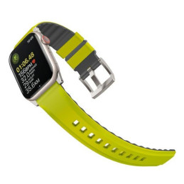 UNIQ Linus Airosoft silikoninis dirželis, skirtas Apple Watch 1/ 2/ 3/ 4/ 5/ 6/ 7/ 8/ SE/ SE2/ Ultra 42/ 44/ 45/ 49mm – ...