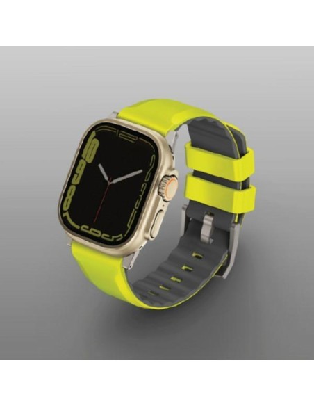 UNIQ Linus Airosoft silikoninis dirželis, skirtas Apple Watch 1/ 2/ 3/ 4/ 5/ 6/ 7/ 8/ SE/ SE2/ Ultra 42/ 44/ 45/ 49mm – ... UNIQ Linus Airosoft silikoninis dirželis, skirtas Apple Watch 1/ 2/ 3/ 4/ 5/ 6/ 7/ 8/ SE/ SE2/ Ultra 42/ 44/ 45/ 49mm – ...