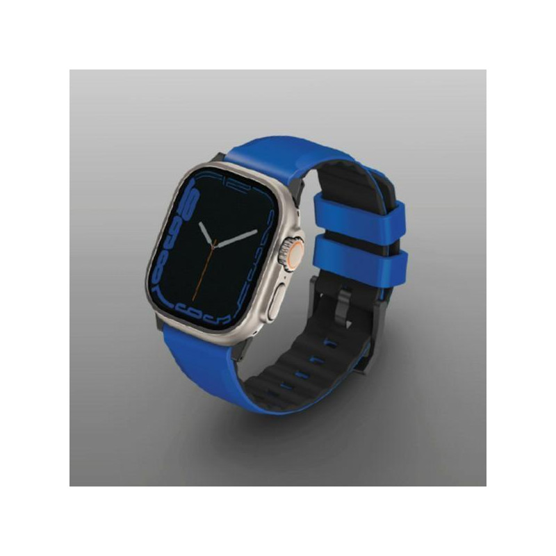 UNIQ Linus Airosoft silikoninis dirželis, skirtas Apple Watch 1/ 2/ 3/ 4/ 5/ 6/ 7/ 8/ SE/ SE2/ Ultra 42/ 44/ 45/ 49mm – ...