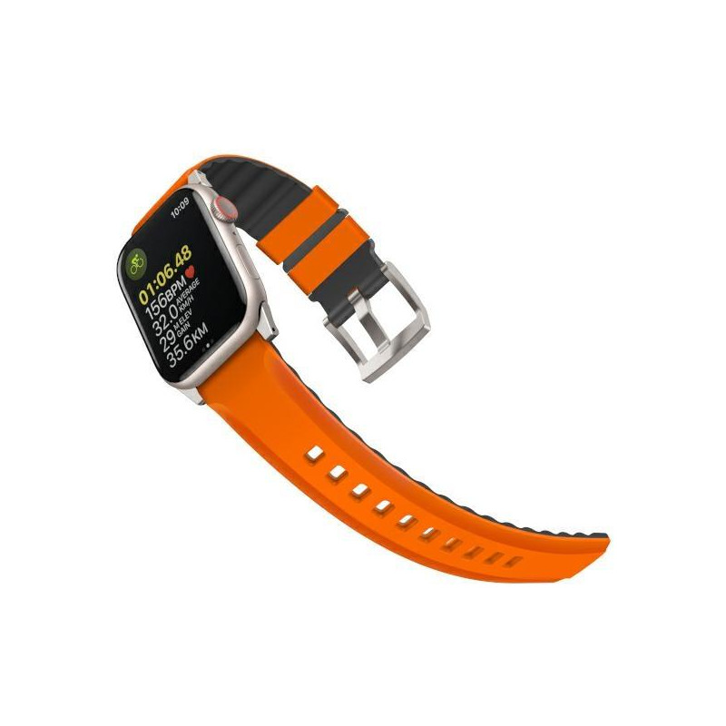 UNIQ Linus Airosoft silikoninis dirželis, skirtas Apple Watch 1/ 2/ 3/ 4/ 5/ 6/ 7/ 8/ SE/ SE2/ Ultra 42/ 44/ 45/ 49mm – ...