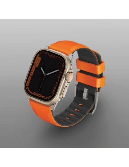 UNIQ Linus Airosoft silikoninis dirželis, skirtas Apple Watch 1/ 2/ 3/ 4/ 5/ 6/ 7/ 8/ SE/ SE2/ Ultra 42/ 44/ 45/ 49mm – ... UNIQ Linus Airosoft silikoninis dirželis, skirtas Apple Watch 1/ 2/ 3/ 4/ 5/ 6/ 7/ 8/ SE/ SE2/ Ultra 42/ 44/ 45/ 49mm – ...