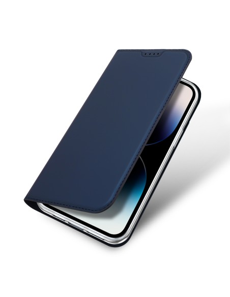 Dėklas skirtas iPhone 15 Pro Max, dangtelis su atvartu ir piniginė Dux Ducis Skin Pro - mėlyna Dėklas skirtas iPhone 15 Pro Max, dangtelis su atvartu ir piniginė Dux Ducis Skin Pro - mėlyna