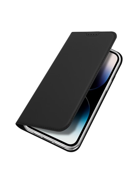 Dux Ducis Skin Pro iPhone 15 Pro Max dėklas su atvartu ir pinigine - juodos spalvos Dux Ducis Skin Pro iPhone 15 Pro Max dėklas su atvartu ir pinigine - juodos spalvos