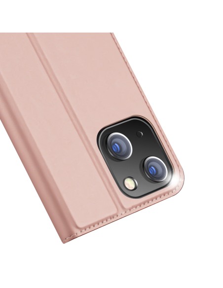 Dux Ducis Skin Pro atverčiamas dėklas ir piniginė iPhone 15 - rožinė Dux Ducis Skin Pro atverčiamas dėklas ir piniginė iPhone 15 - rožinė