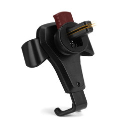 Gravitacinis automobilinio telefono laikiklis oro angai Car Holder H01 juodas