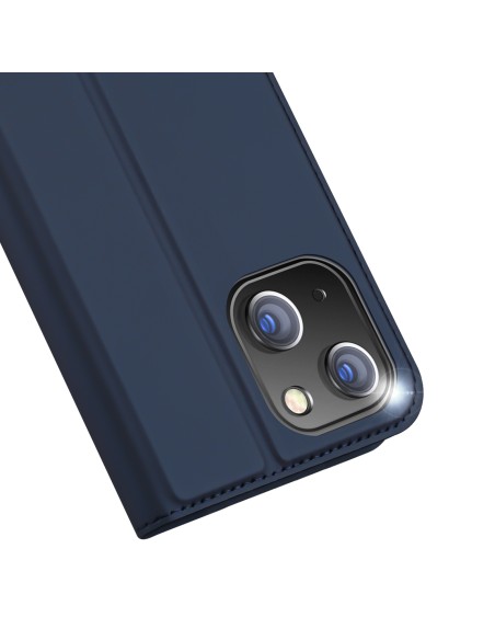Dux Ducis Skin Pro atverčiamas dėklas ir piniginė iPhone 15 - mėlyna Dux Ducis Skin Pro atverčiamas dėklas ir piniginė iPhone 15 - mėlyna