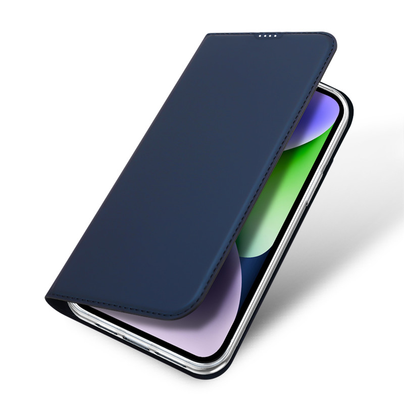 Dux Ducis Skin Pro atverčiamas dėklas ir piniginė iPhone 15 - mėlyna