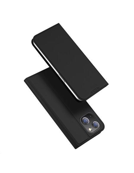 Dux Ducis Skin Pro atverčiamas ir piniginės dėklas iPhone 15 - juodas Dux Ducis Skin Pro atverčiamas ir piniginės dėklas iPhone 15 - juodas