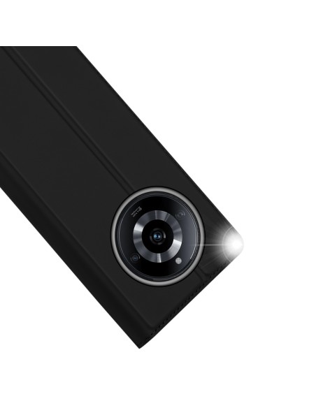 Dux Ducis Skin Pro dėklas, skirtas Realme 11 dangteliu su atvartu kortelių piniginės stovu juodas Dux Ducis Skin Pro dėklas, skirtas Realme 11 dangteliu su atvartu kortelių piniginės stovu juodas