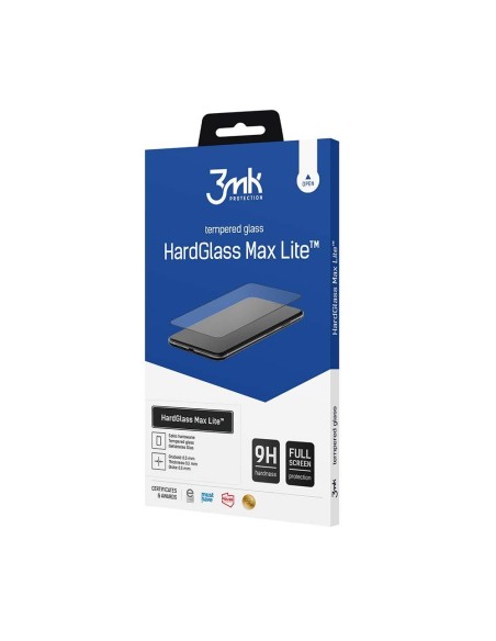 9H 3mk HardGlass Max Lite™ stiklas ant Oppo A17 9H 3mk HardGlass Max Lite™ stiklas ant Oppo A17