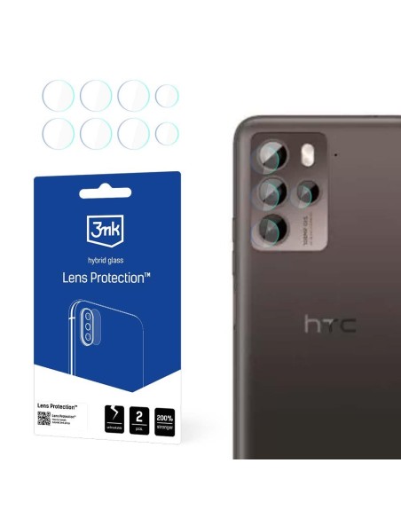 3mk Lens Protection™ hibridinis fotoaparato stiklas, skirtas HTC U23 Pro 3mk Lens Protection™ hibridinis fotoaparato stiklas, skirtas HTC U23 Pro
