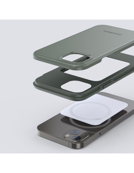 Dėklas iPhone 13 mini MFM Apsaugos nuo kritimo dėklas žalias Dėklas iPhone 13 mini MFM Apsaugos nuo kritimo dėklas žalias