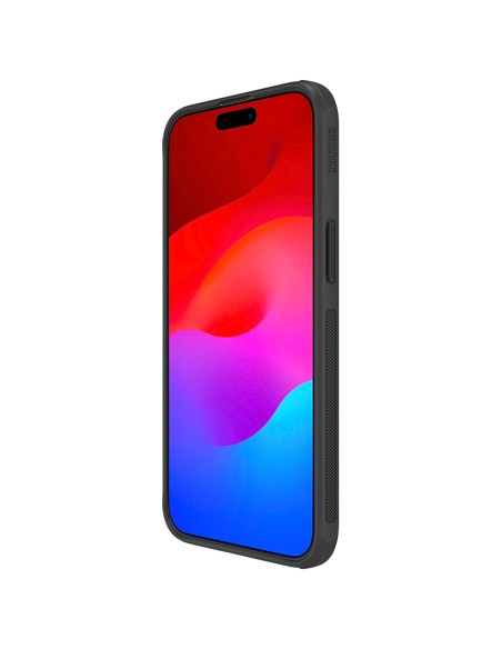 Nillkin Super Frosted Shield Pro sustiprintas dėklas iPhone 15 Pro Max - juodas Nillkin Super Frosted Shield Pro sustiprintas dėklas iPhone 15 Pro Max - juodas