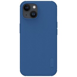 Nillkin Super Frosted Shield Pro sustiprintas dėklas iPhone 15 - mėlynas
