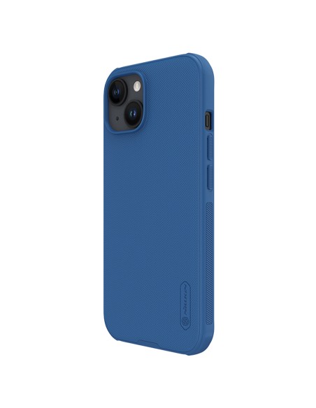 Nillkin Super Frosted Shield Pro sustiprintas dėklas iPhone 15 - mėlynas Nillkin Super Frosted Shield Pro sustiprintas dėklas iPhone 15 - mėlynas