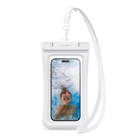 Spigen Aqua Shield A610 vandeniui atsparus dėklas, plūduriuojantis ant vandens – baltas Spigen Aqua Shield A610 vandeniui atsparus dėklas, plūduriuojantis ant vandens – baltas