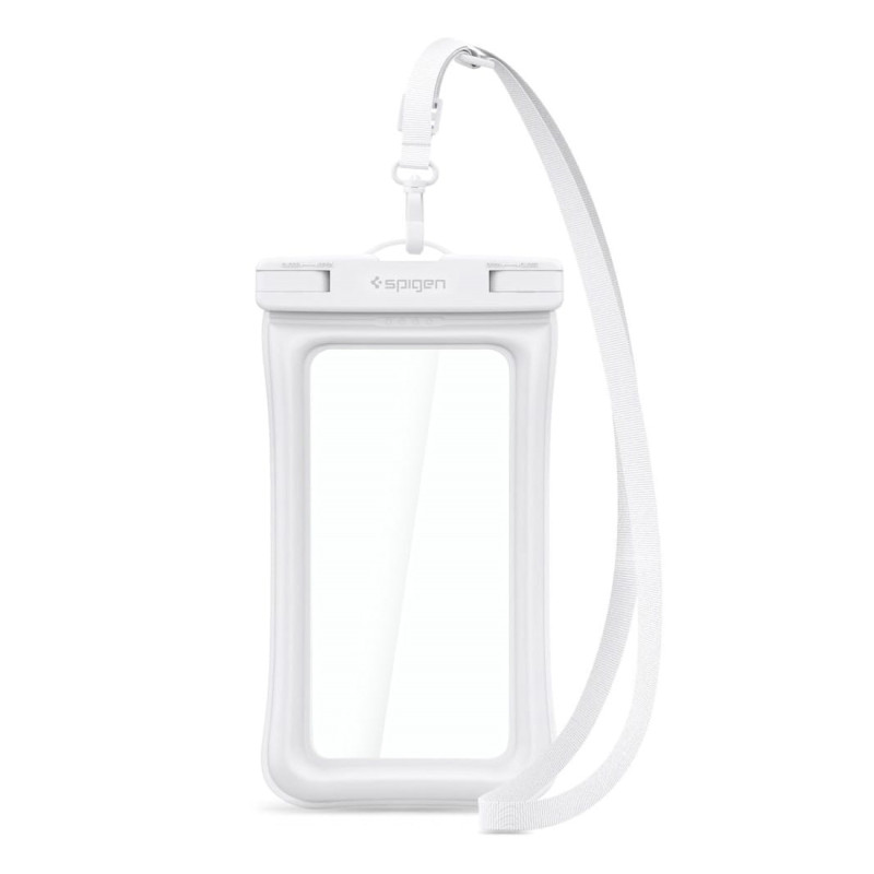 Spigen Aqua Shield A610 vandeniui atsparus dėklas, plūduriuojantis ant vandens – baltas