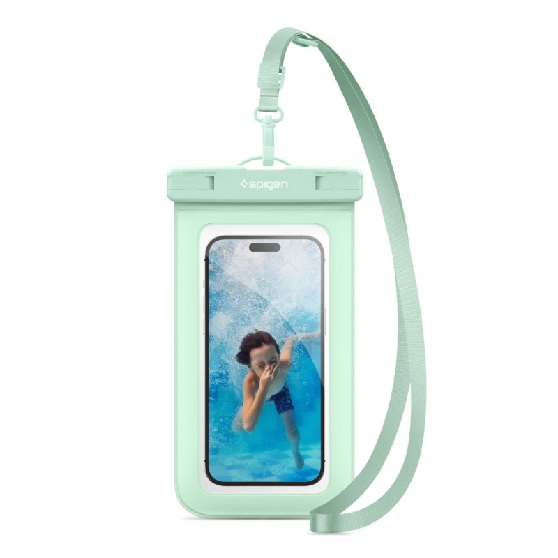 Spigen Aqua Shield A601 dėklas, atsparus vandeniui IPX8 - mėtų Spigen Aqua Shield A601 dėklas, atsparus vandeniui IPX8 - mėtų