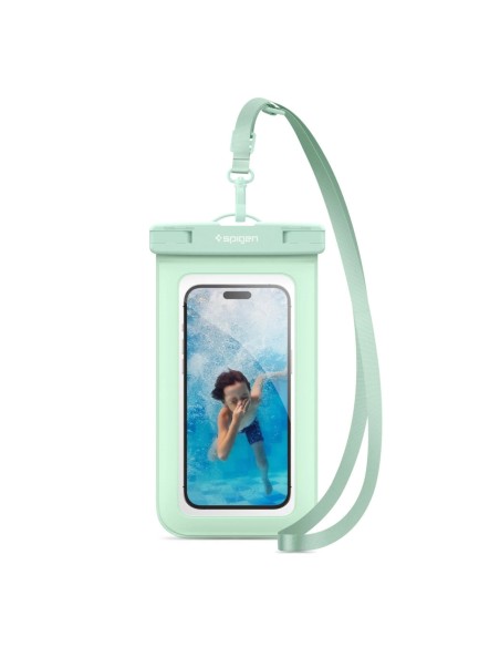 Spigen Aqua Shield A601 dėklas, atsparus vandeniui IPX8 - mėtų Spigen Aqua Shield A601 dėklas, atsparus vandeniui IPX8 - mėtų