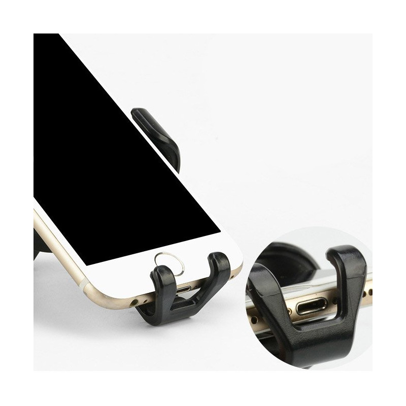 Gravitacinis automobilinio telefono laikiklis oro angai Car Holder H01 juodas