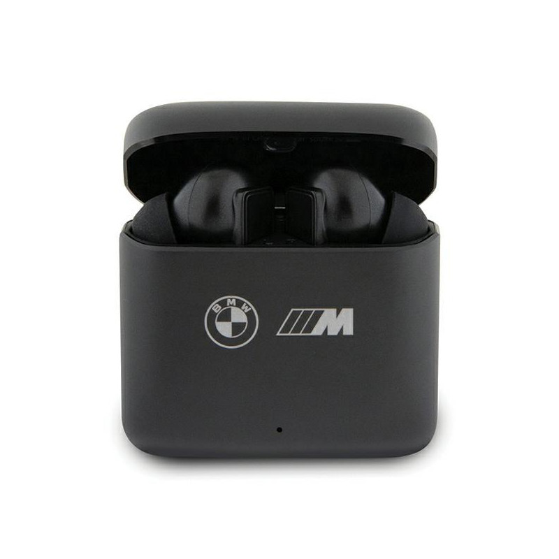 BMW M Collection TWS Bluetooth ausinės + dokas - juodos spalvos BMW M Collection TWS Bluetooth ausinės + dokas - juodos spalvos
