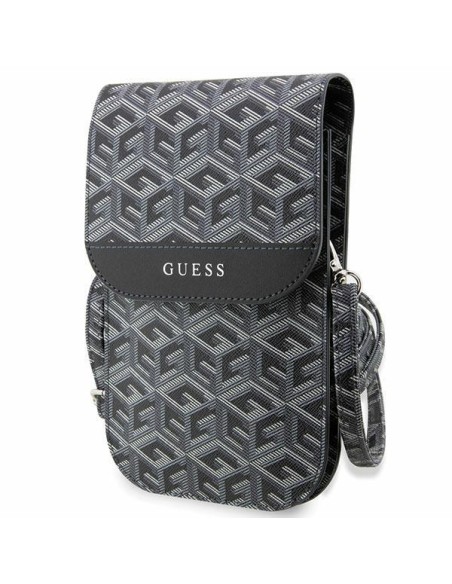 Guess GCube Stripes krepšys - juodas Guess GCube Stripes krepšys - juodas