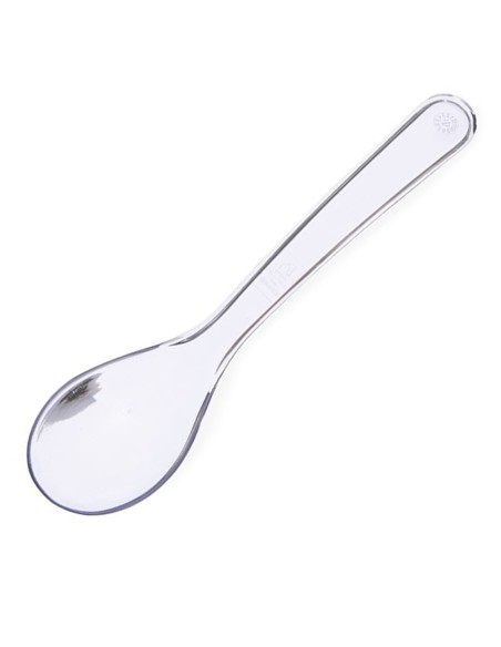 Skaidrus salotinis šaukštas SAN iki 80C, ilgis 235 mm - Hendi 564202