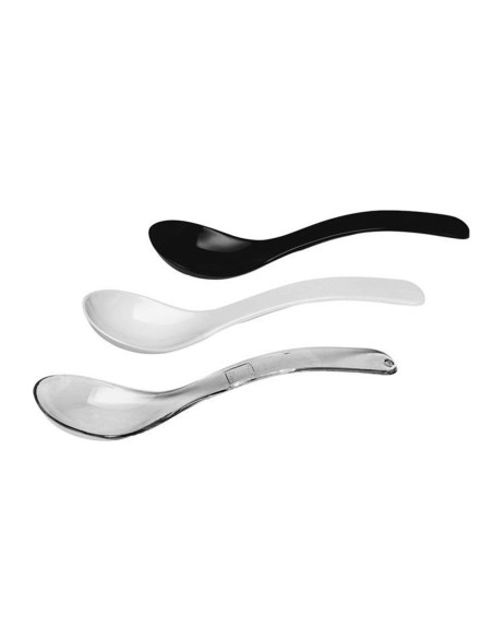 Skaidrus salotinis šaukštas SAN iki 80C, ilgis 235 mm - Hendi 564202